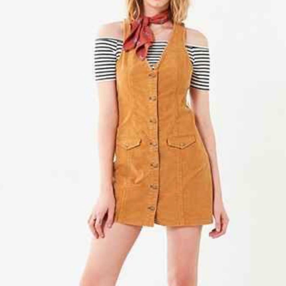 Urban Outfitters Cooperative Corduroy
Jumper dress - Brown - XS